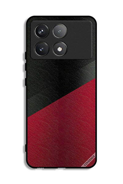 Covernex غطاء حماية لهاتف Xiaomi Poco F6 Pro بنمط جلدي