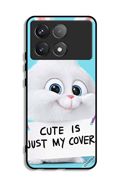 Covernex غطاء حماية Xiaomi Redmi K70 Pro، أرنب لطيف هو مجرد غطاء لي