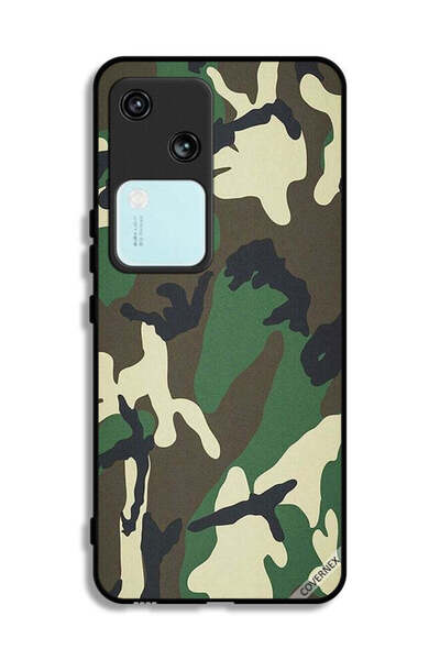 Covernex غطاء حماية لهاتف Vivo V30 5G بنمط مموه