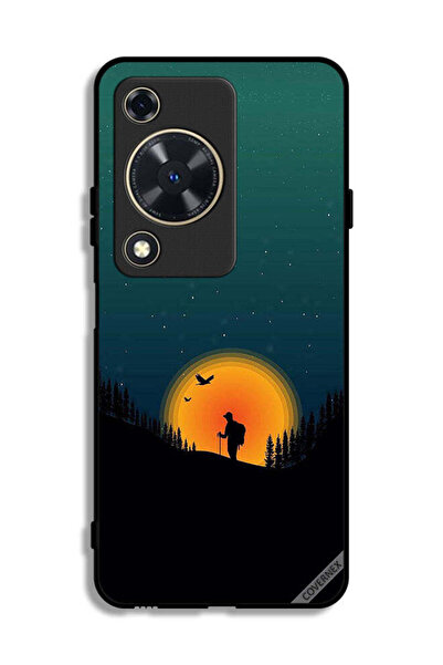 Covernex غطاء حماية لهاتف هواوي إنجوي 70 برسومات مغامرات فنية