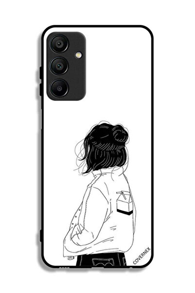 Covernex غطاء حماية لهاتف سامسونج جالاكسي A15 4G بتصميم فتاة تفكر بعمق