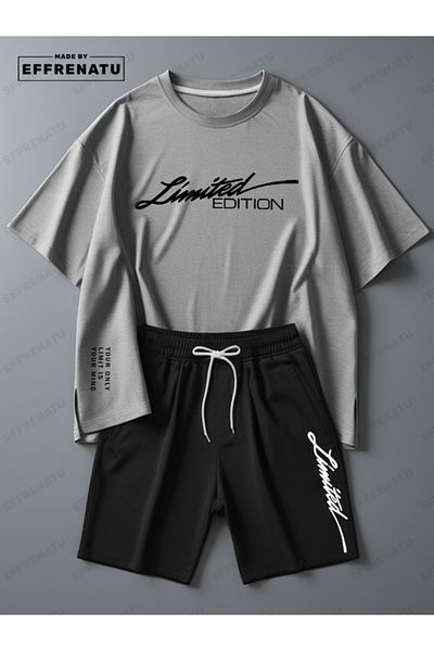 EFFRENATU Shorts T-Shirt Set Originals Printed in Great Colors