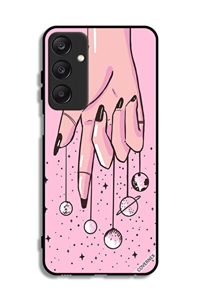 Covernex غطاء حماية لهاتف سامسونج جالاكسي A25 5G مزين برسومات كواكب معلقة على...