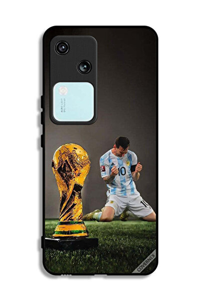 Covernex غطاء حماية لهاتف Vivo S18 5G بتصميم ليو ميسي وكأس الفيفا