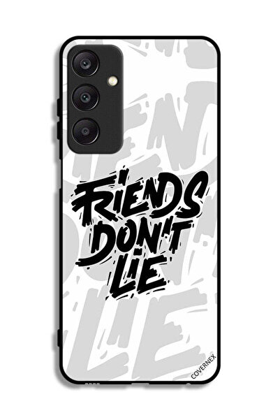 Covernex غطاء حماية لهاتف سامسونج جالاكسي A25 5G بتصميم الخط العربي "الأصدقاء...