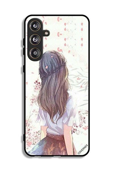 Covernex غطاء حماية لهاتف سامسونج جالاكسي F55 5G بطبعة فتاة لطيفة في تفكير عميق