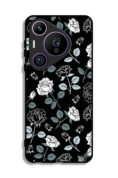 Covernex غطاء حماية لهاتف هواوي بيورا 70 برو بنقشة زهور
