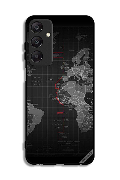 Covernex غطاء حماية لهاتف Samsung Galaxy A25 5G بتصميم خريطة العالم
