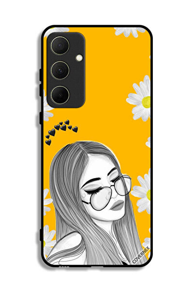 Covernex Samsung Galaxy A35 5G Protective Case Cover Glasses Girl Art