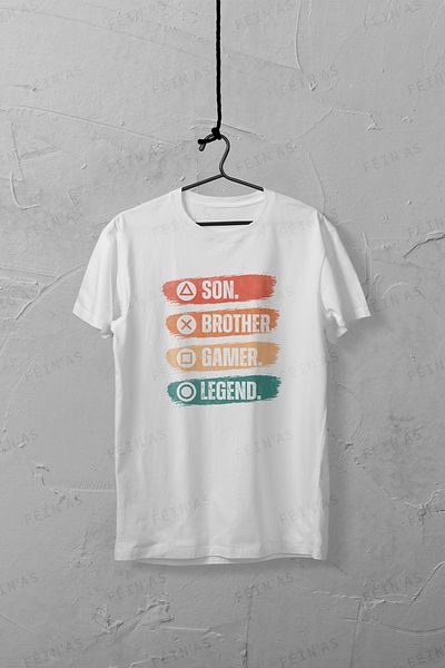 feinas Ανδρικό Tshirt - Gamer