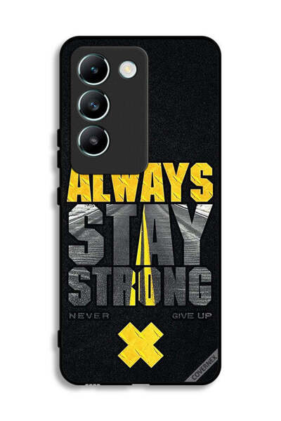 Covernex غطاء حماية لهاتف Vivo V30 Lite 4G - ابق قويًا دائمًا ولا تستسلم أبدًا