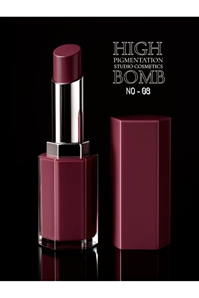 PRO 10 PRO ON أحمر شفاه هاي بومب ستيك ذو ملمس كريمي وصبغة عالية