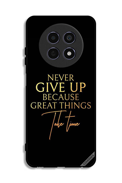 Covernex غطاء حماية Realme 12x 5G لا تستسلم أبدًا لأن الأشياء العظيمة تستغرق ...