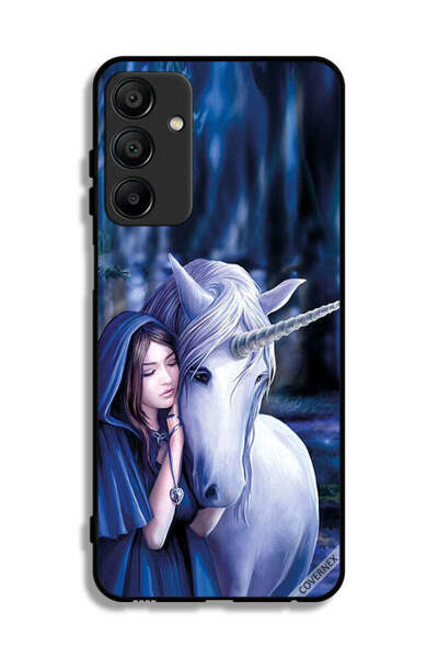 Covernex Samsung Galaxy A15 4G Protective Case Cover Girl Love Unicorn
