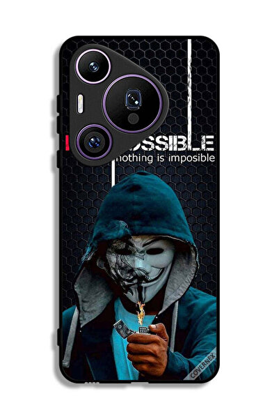 Covernex غطاء حماية لهاتف هواوي بيورا 70 برو - خلفية "أنا ممكن، لا شيء مستحيل"