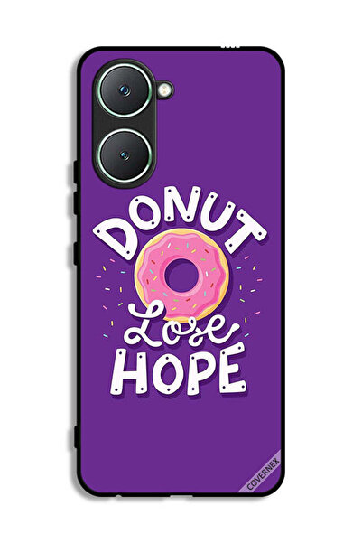 Covernex Vivo Y03 4G Protective Case Cover Donut Lose Hope Wallpaper