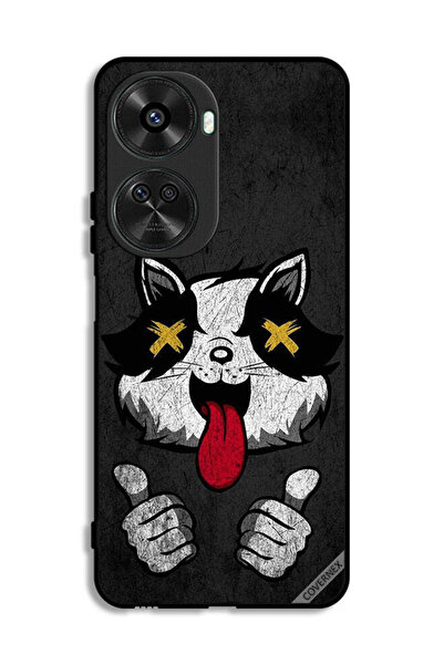 Covernex غطاء حماية لهاتف هواوي نوفا 11 SE بتصميم قطة مارشميلو