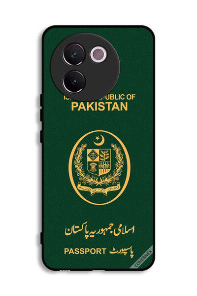Covernex غطاء حماية لهاتف Vivo V30e 5G بنمط جواز سفر باكستاني