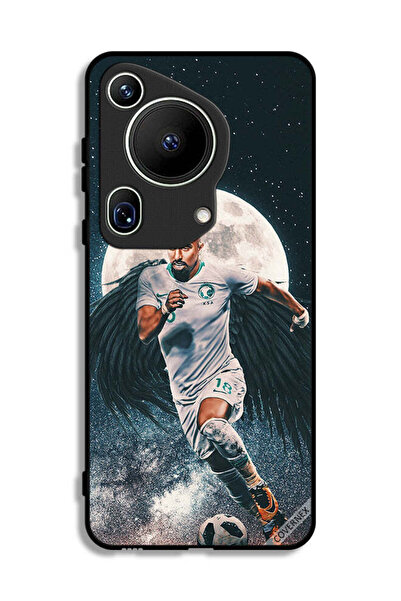 Covernex غطاء حماية لهاتف هواوي بيورا 70 ألترا، سالم الدوسري، يحمل كرة قدم