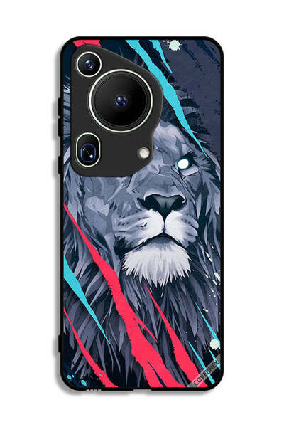 Covernex غطاء حماية فائق من هواوي بيورا 70 برسومات الأسد الملك