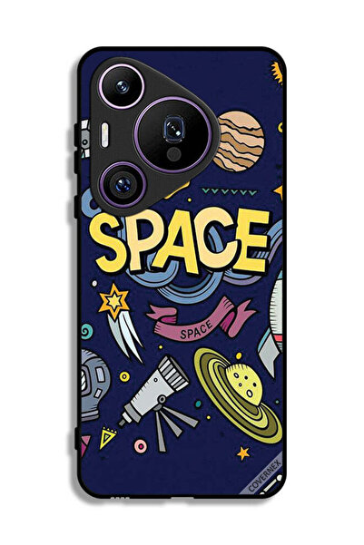 Covernex غطاء حماية لهاتف هواوي بيورا 70 برو برسومات فضائية