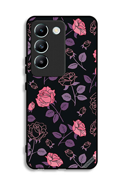 Covernex غطاء حماية لهاتف Vivo Y100 4G بلون الورود القوطية الباستيل