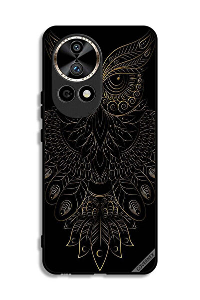 Covernex غطاء حماية لهاتف هواوي نوفا 12 برو 5G بتصميم بومة زهرية عصرية