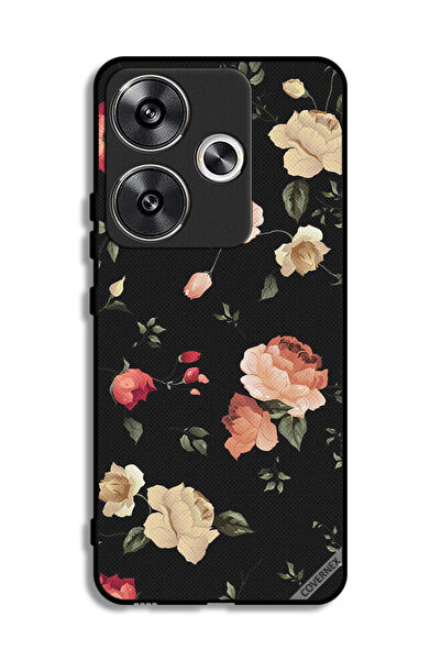 Covernex غطاء حماية Xiaomi Poco F6 5G بخلفية فنية زهرية