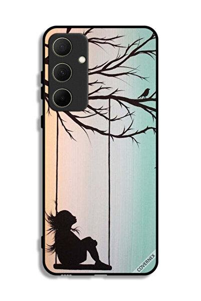 Covernex غطاء حماية لهاتف سامسونج جالاكسي A35 5G بتصميم فتاة صغيرة حزينة