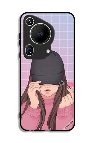 Covernex غطاء حماية فائق لهاتف هواوي بيورا 70 - قبعة سناب لوف جيرل