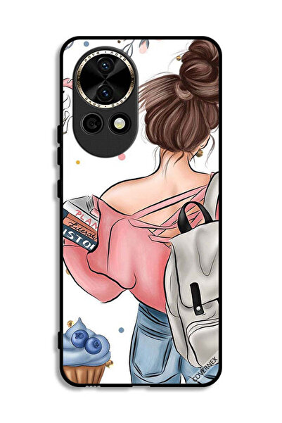Covernex Huawei nova 12 5G Protective Case Cover Books In Girl Hand Art