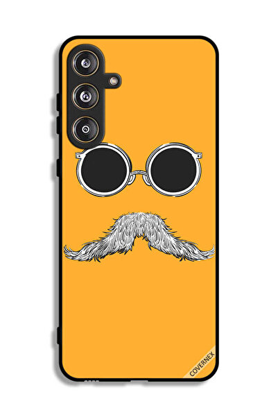 Covernex غطاء حماية لهاتف سامسونج جالاكسي F55 5G برسومات نظارات وشارب