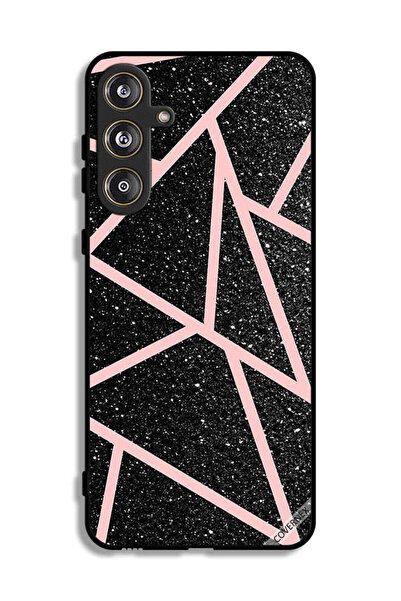 Covernex غطاء حماية لهاتف سامسونج جالاكسي F55 5G بنقشة لامعة ومسارات