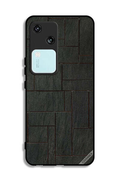 Covernex غطاء حماية لهاتف Vivo V30 5G بنمط جدار حجري