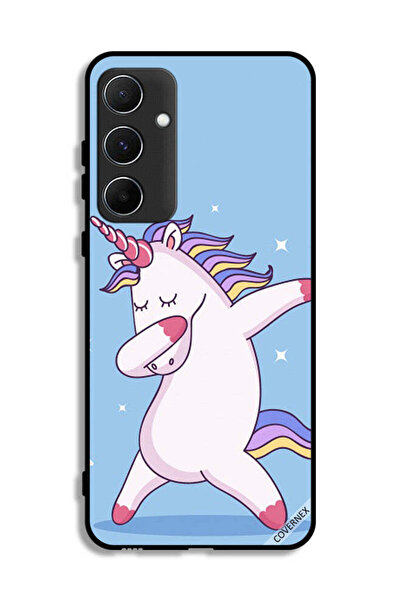Covernex غطاء حماية لهاتف سامسونج جالاكسي A55 5G بتصميم يونيكورن داب