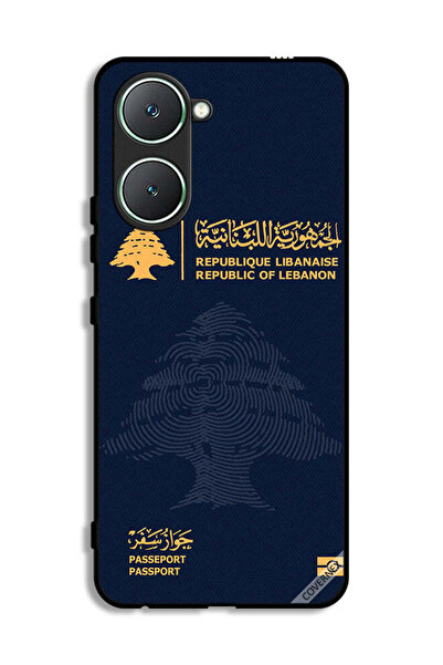 Covernex غطاء حماية لهاتف Vivo Y03 4G بجواز سفر لبناني