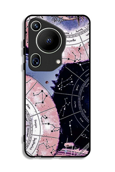 Covernex غطاء حماية فائق من هواوي بيورا 70 بخلفية برسومات الأبراج والتنجيم