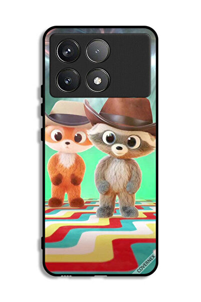 Covernex غطاء حماية لهاتف Xiaomi Poco F6 Pro - أرانب