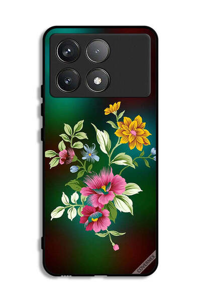 Covernex Xiaomi Poco F6 Pro Protective Case Cover HD Flowers