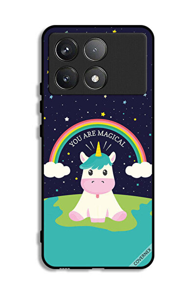 Covernex غطاء حماية لهاتف شاومي بوكو F6 برو بتصميم وحيد القرن السحري