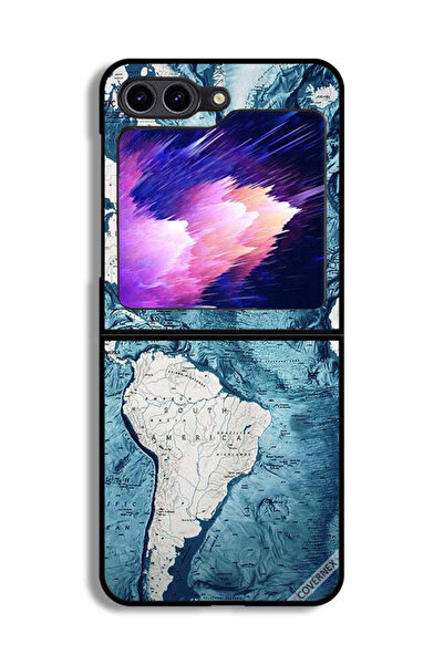 Covernex غطاء حماية لهاتف Samsung Galaxy Z Flip6 - رسم خريطة