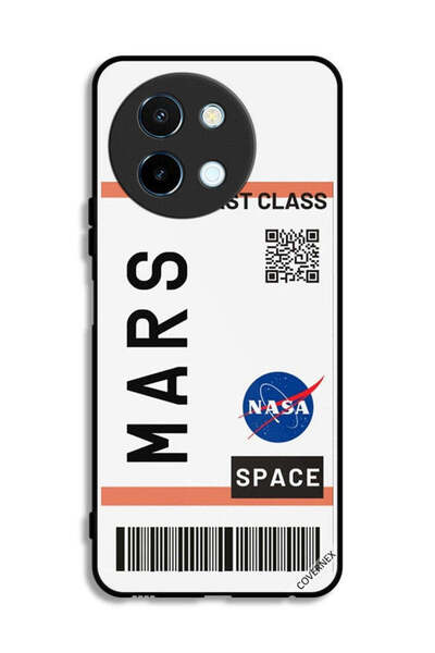 Covernex غطاء حماية لهاتف Vivo Y38 5G بتصميم Mars Art Clip