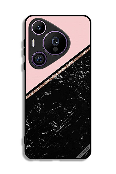 Covernex غطاء حماية لهاتف هواوي بيورا 70 برو بنمط رخامي