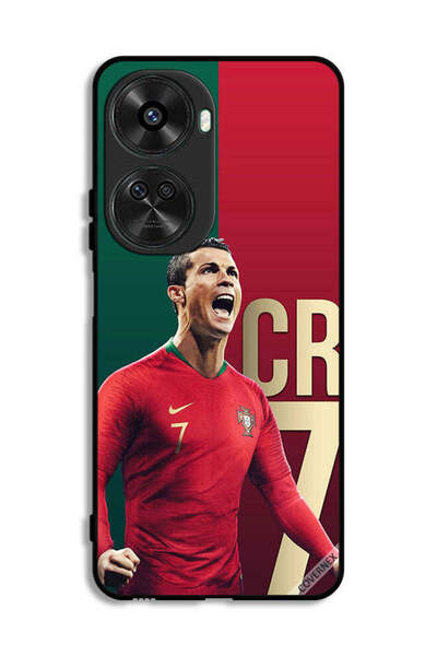 Covernex غطاء حماية لهاتف هواوي نوفا 12 SE، مجموعة فريق كريستيانو رونالدو الب...