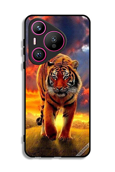 Covernex غطاء حماية لهاتف هواوي بيورا 70 بتصميم الفهد المتحرك