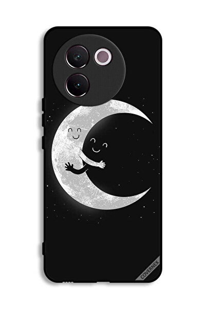 Covernex غطاء حماية Vivo V30e 5G بتصميم عناق القمر والسماء المظلمة