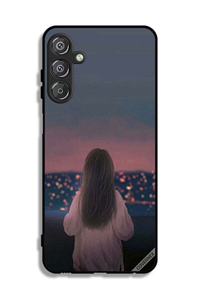 Covernex Samsung Galaxy M15 5G Protective Case Cover Standing Girl