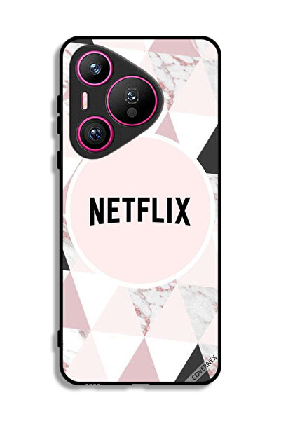 Covernex غطاء حماية هواوي بيورا 70 مع خلفية نتفليكس