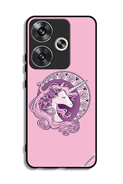 Covernex غطاء حماية لهاتف شاومي ريدمي توربو 3 5G بطبعة يونيكورن