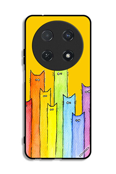 Covernex غطاء حماية لهاتف هواوي نوفا 12i بتصميم دمية قطة